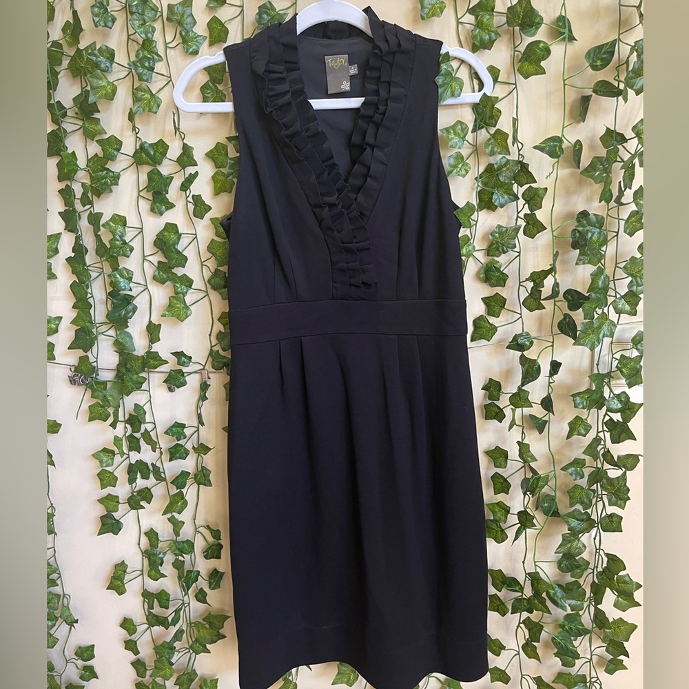 Just Taylor Ruffle Sheath Dress - Picture 2 of 4